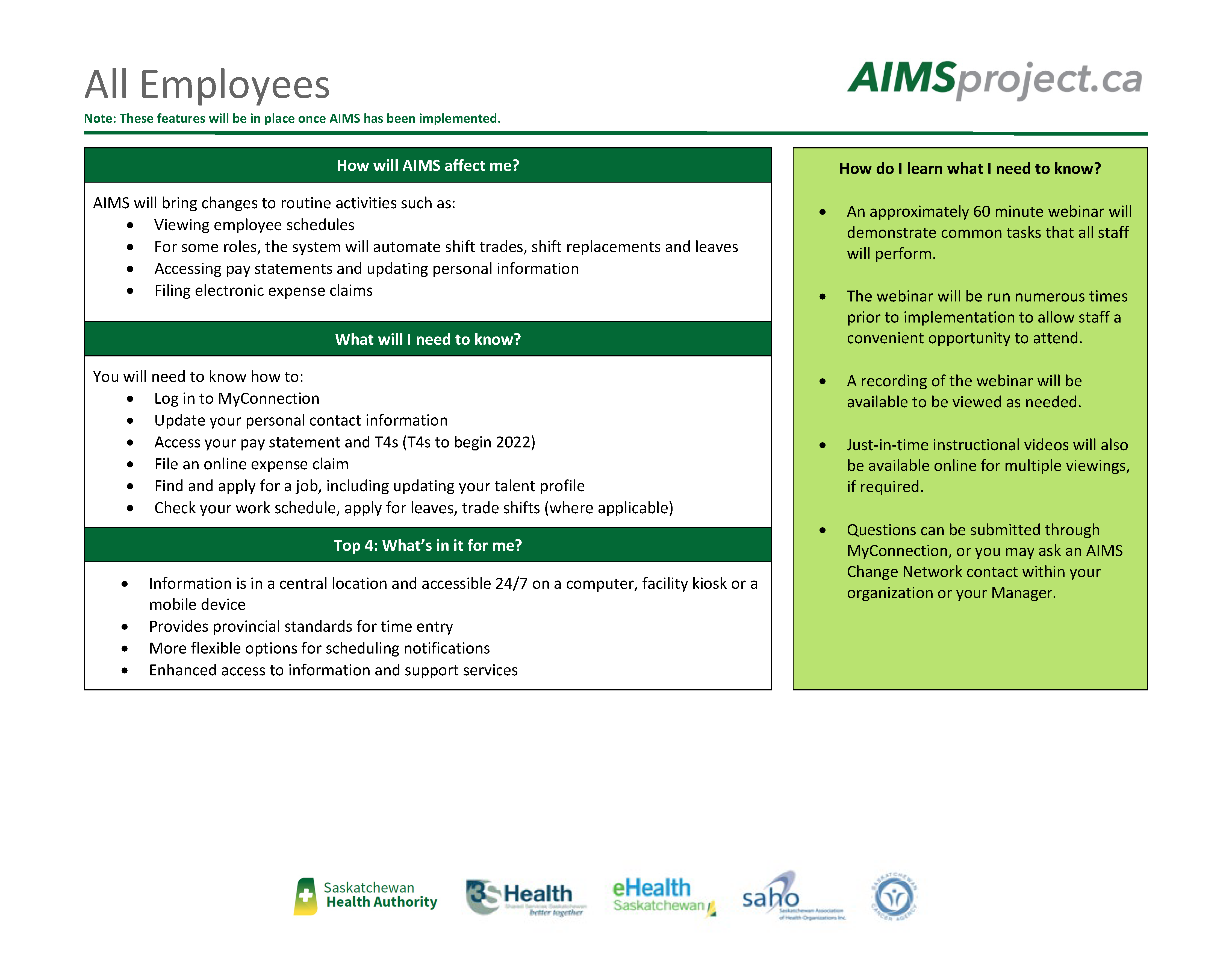 AIMS Learning - All Employees